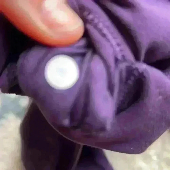 Lululemon Leggings purple and white pattern leggings Size 4 - Picture 5 of 5